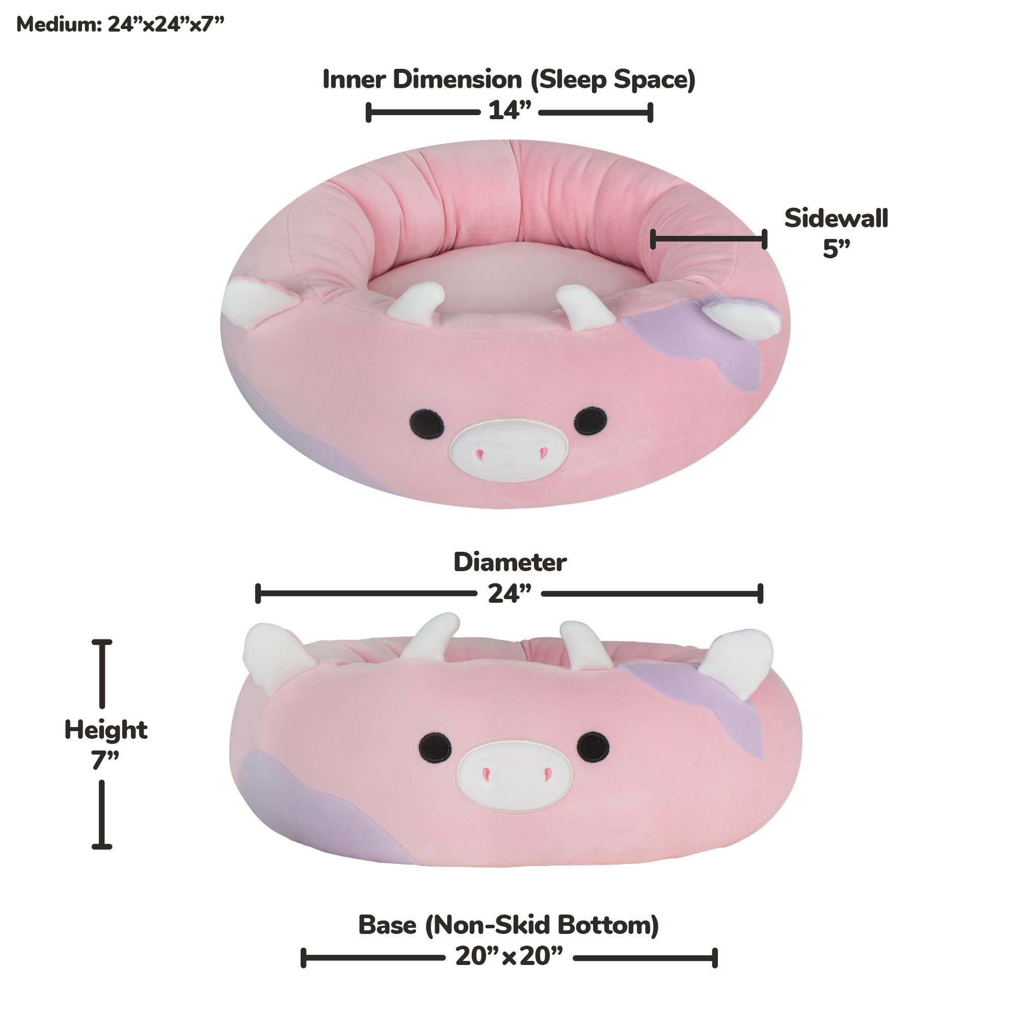 JPT0606-M-SquishmallowsPetBed-PattytheCow-Medium-Measurements-lpr.jpg