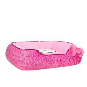 Hello Kitty and Friends Pink Bolster Pet Bed