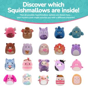 5-Inch Mystery Plush 5 Pack