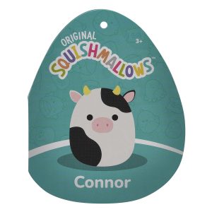 5-Inch Connor the Black and White Cow