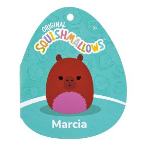8-Inch Marcia the Maroon Capybara
