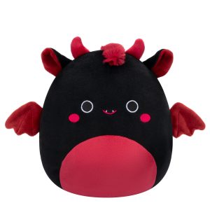 8-Inch Rebecca the Black and Maroon Jersey Devil