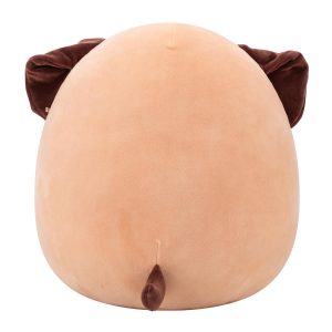 14-Inch Daryl the Brown Dog Holding Football