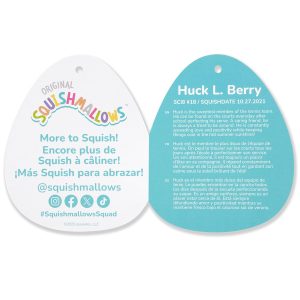 8-Inch Huck L. Berry the Blue Waffle Cone