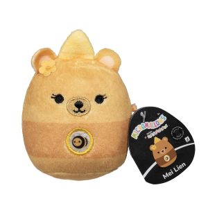 Micromallows Select Series 6-Pack – Ulga Cow. Mei Lien Honey Bear. Agnes Rose Ostrich. Jarik Dragon. Wyatt Frog. Rivka Cow